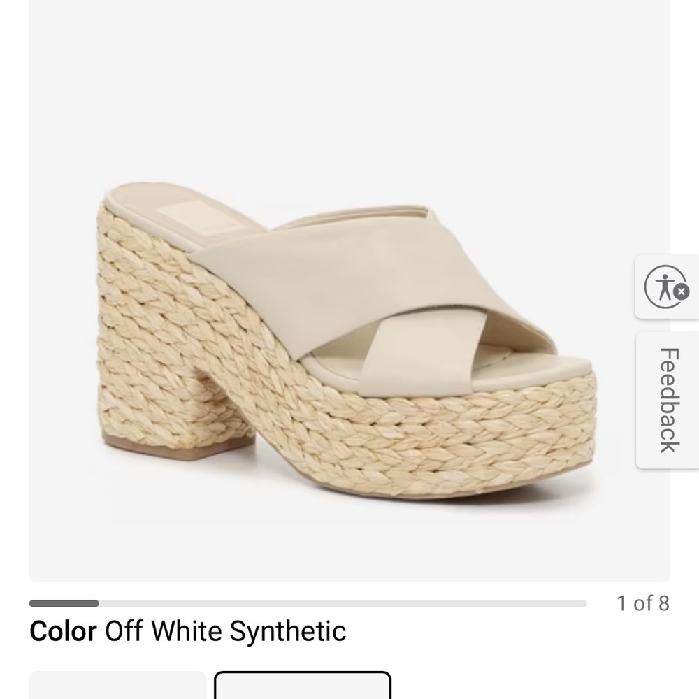 Dolce Vita Tan Eliana Platform Sandals with Espadrille Sole